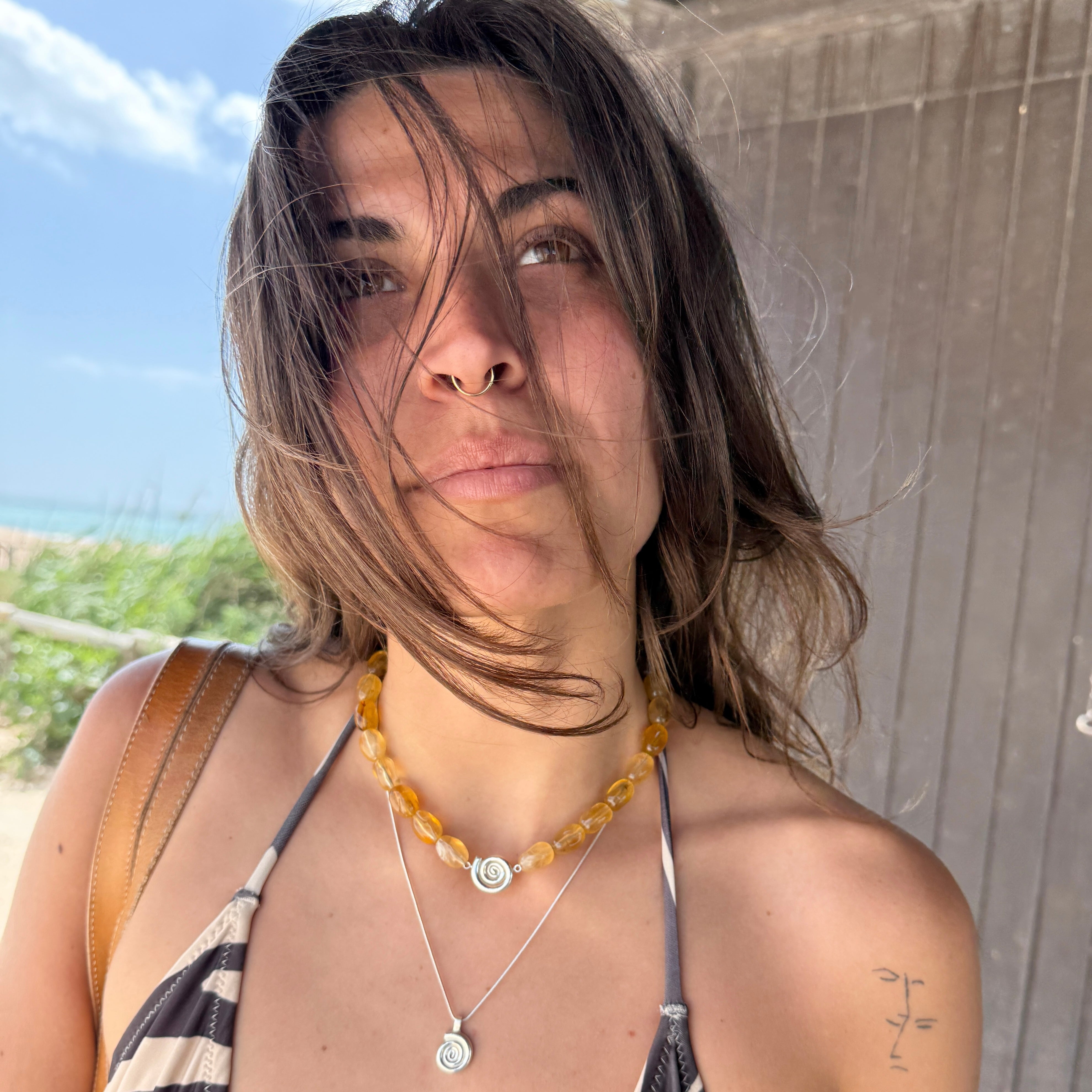 Yael - Resin Necklace